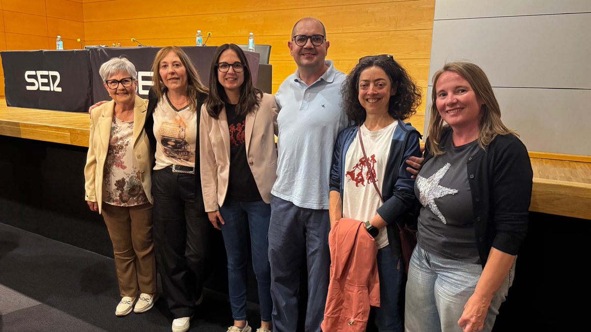 Ecomuseobicorp's tweet photo. Ayer participamos en la grabación en València de un programa especial de @serhistoria sobre Jaume I en el 750 aniversario de su fallecimiento. Queremos darles las gracias por contar con nosotras en esta jornada.

Pronto podréis escucharlo, ¡estad atentos y atentas! https://t.co/qwFgI35YVR
