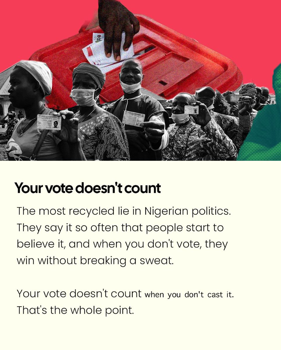 EiENigeria's tweet photo. Things politicians hope you never learn about your PVC🧵
Swipe through - this one is important. https://t.co/bRXMPKMLDh