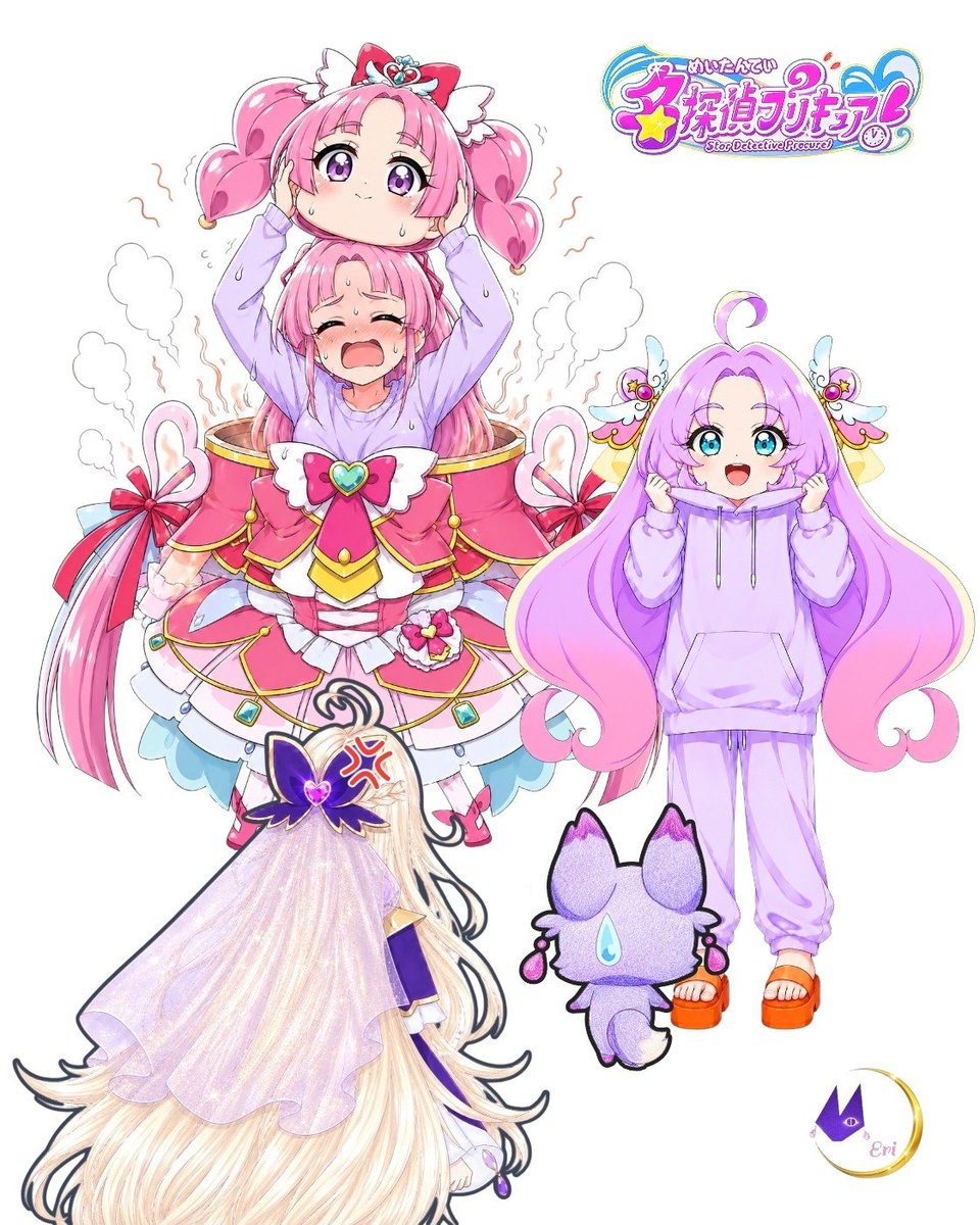 ๑╹ᵕ╹๑）つ ﾎﾟｲ… 🎀🎀 🤧 #たんプリ #precure #明智あんな ちゃ