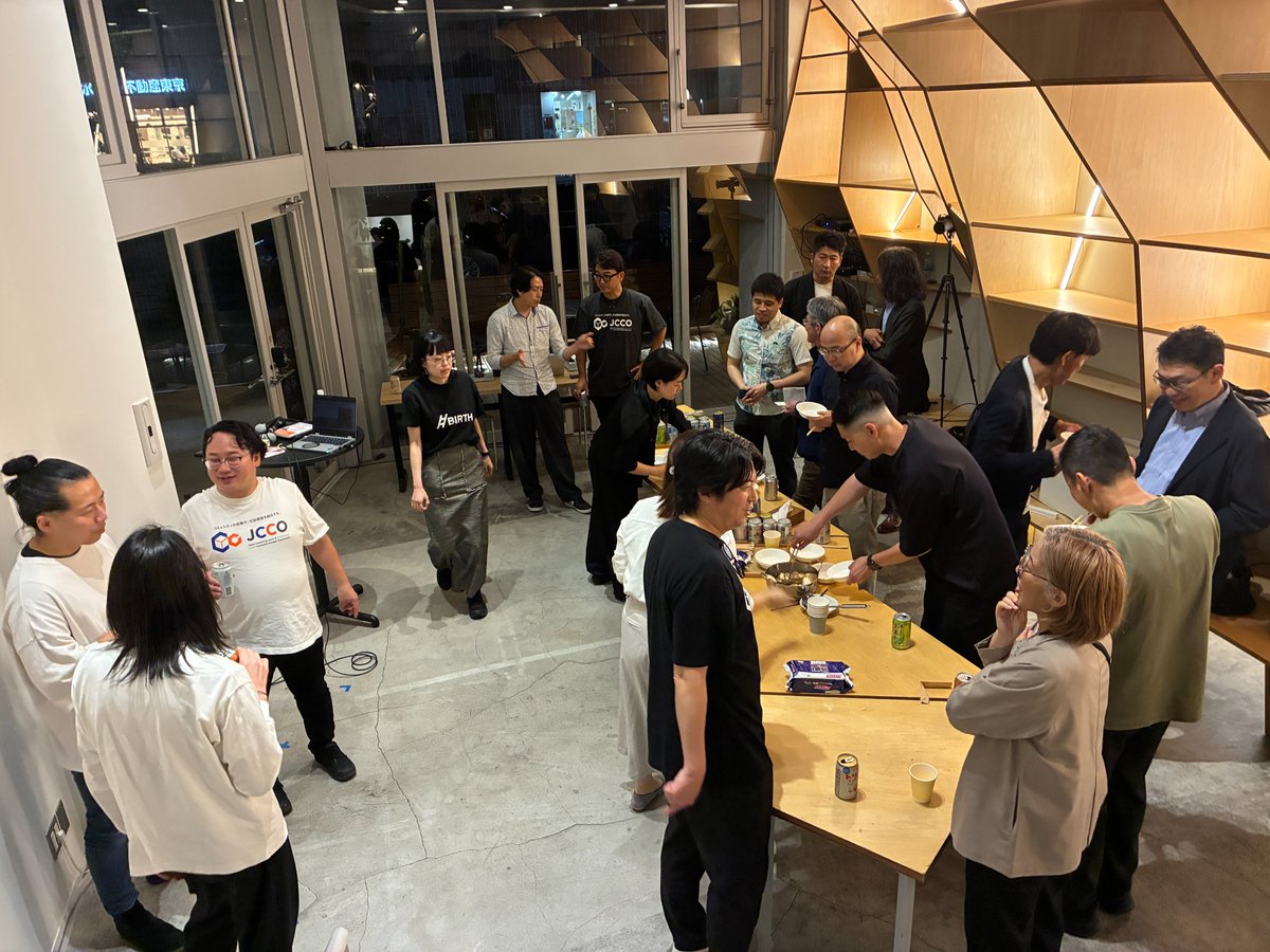 BirthLab's tweet photo. 5/13、BIRTH LABにてJCCO「2026年度事業方針説明会」を開催🎉 
パネルディスカッションには弊社代表でJCCO理事の髙木も登壇しました！ 
真剣な空気もありつつ、パッと笑顔が広がるような場面もあり、会場は大盛り上がり✨
ご来場・ご視聴いただいた皆様、ありがとうございました！
#JCCO #TAKAGIGROUP https://t.co/jndaxjIyc5