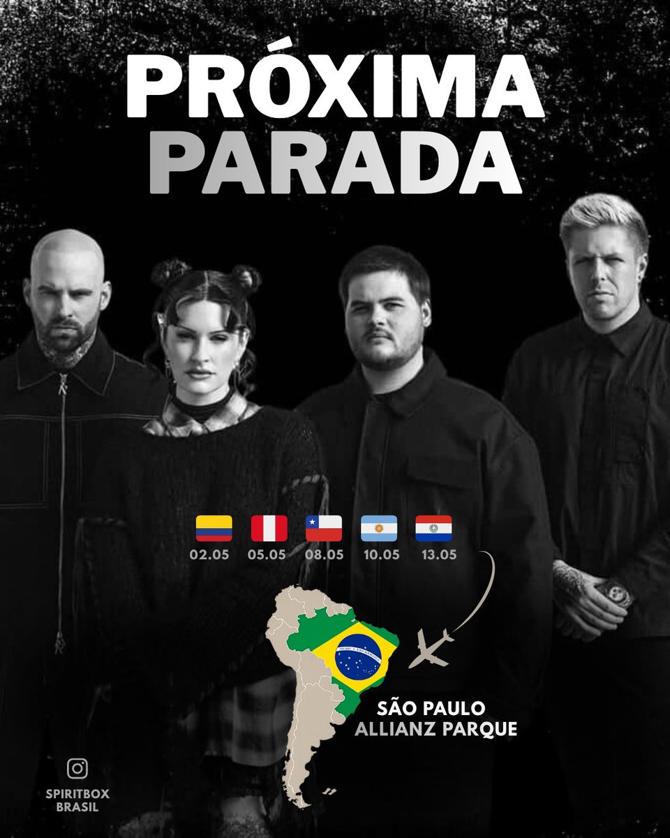 Spiritbox Brasil tweet media