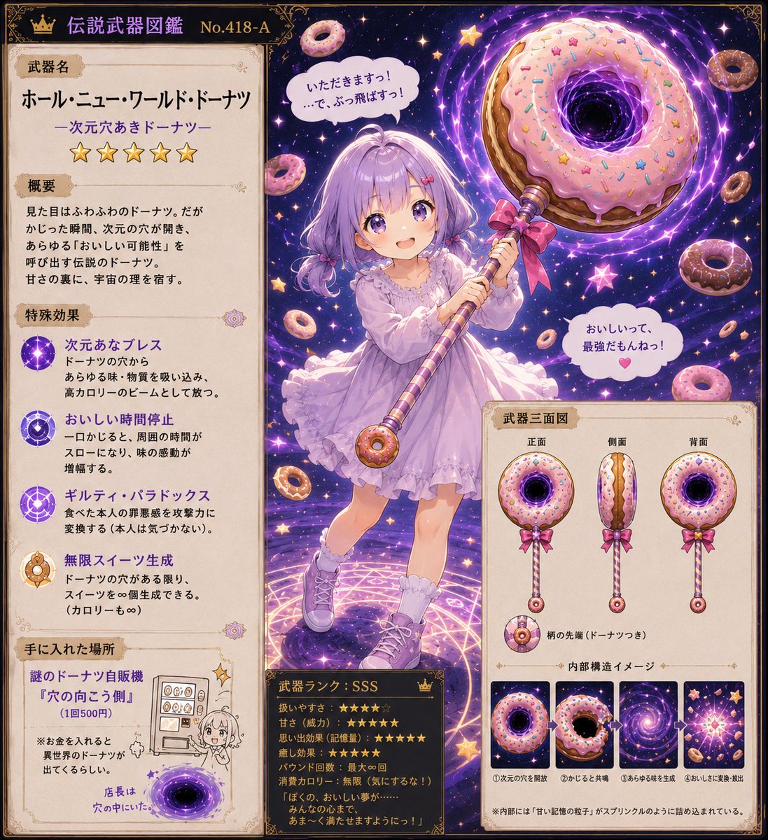 ちびちゃん用の伝説の武器作ってみましたー( *´艸｀) 楽しいですねー
