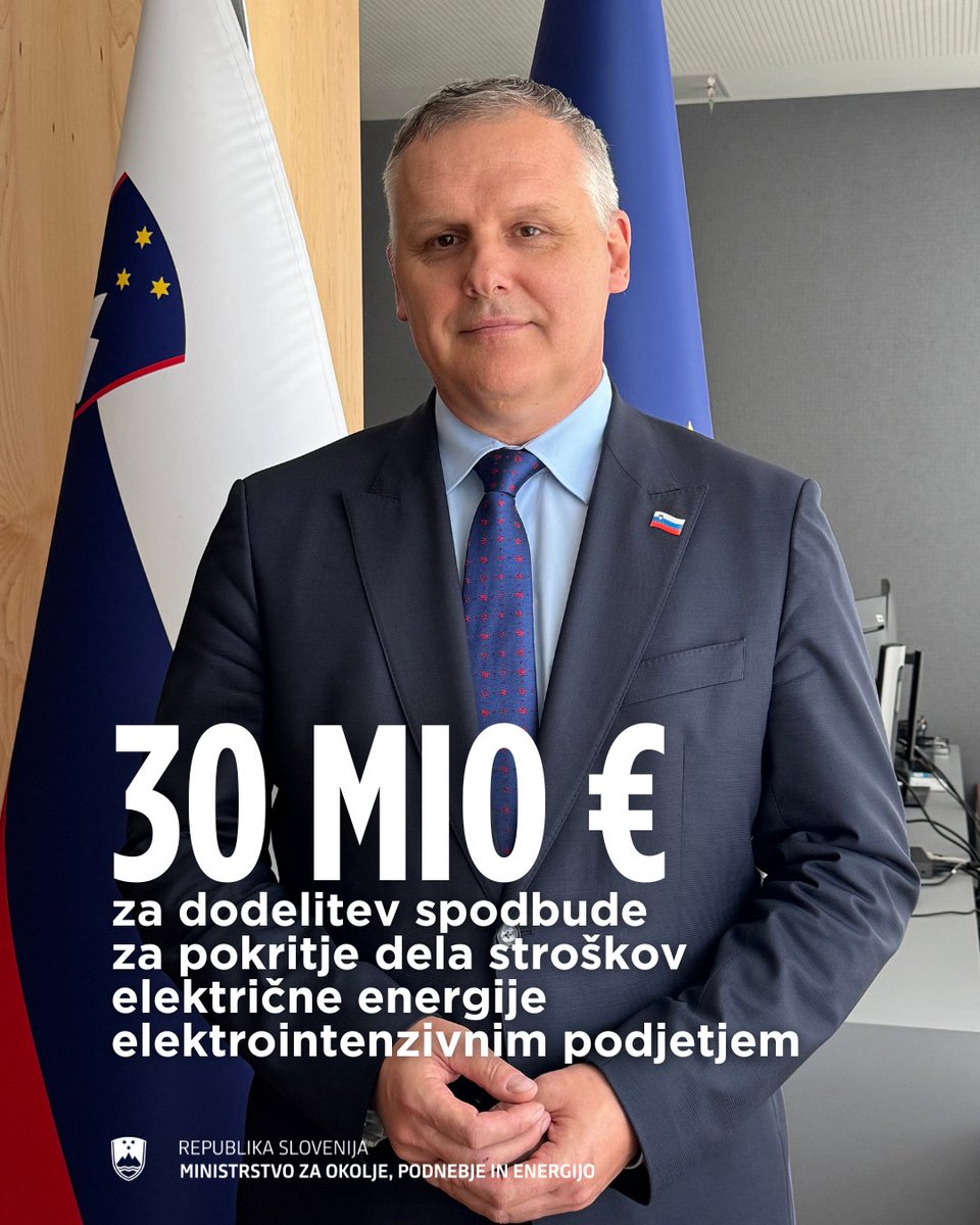 Ministrstvo za okolje, podnebje in energijo tweet media
