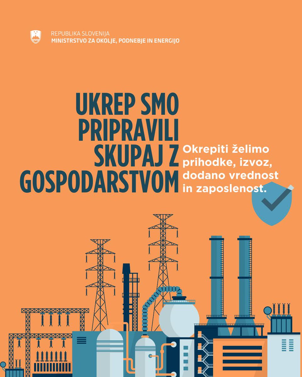 Ministrstvo za okolje, podnebje in energijo tweet media