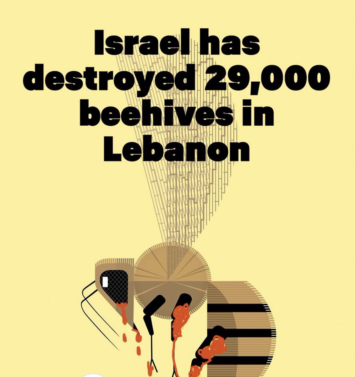 dlLambo's tweet photo. Israel doesn't just slaughter kids, doctors, and other human beings.

And they're now doing to Lebanon and the West Bank what they did to Gaza.

They destroy everything.

Everything that supports life.

They must be stopped by all good people. https://t.co/d3ZawJ5ISC