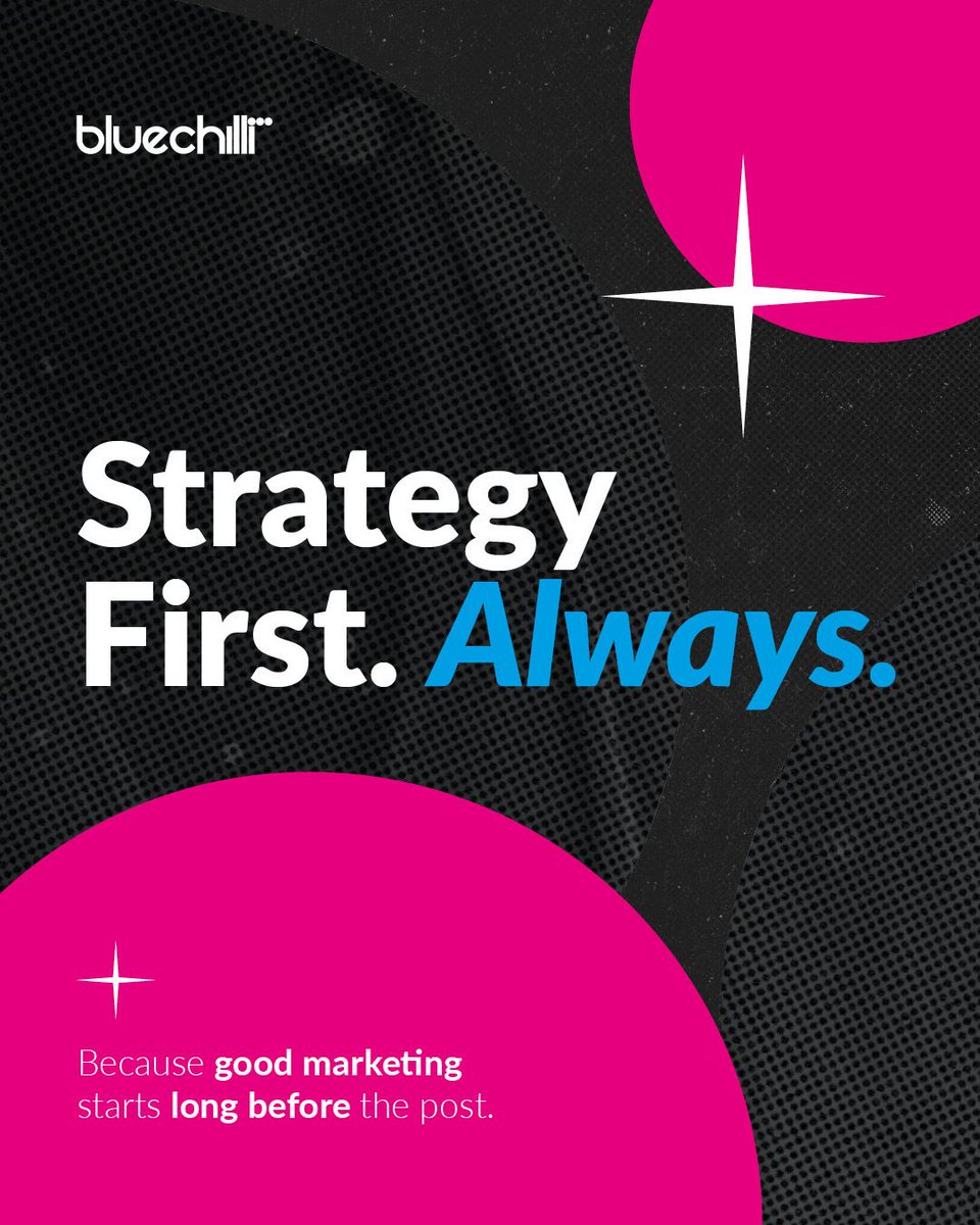 wearebluechilli's tweet photo. More posts ≠ better marketing.
Without strategy, even good marketing becomes noise.
Our latest blog explores why strategy is the part everyone skips - and the part that makes everything work.
 https://t.co/dJNb7lKJvu https://t.co/6v30lf1927