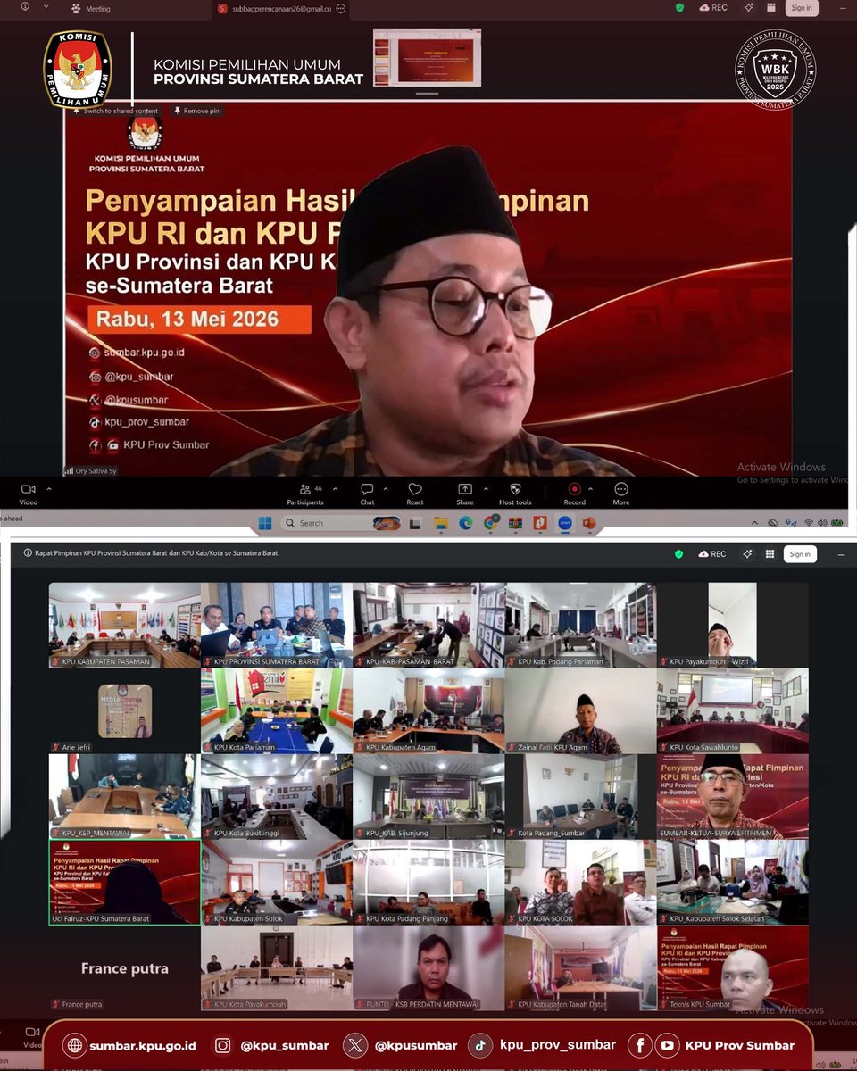 KPU Prov Sumbar tweet media