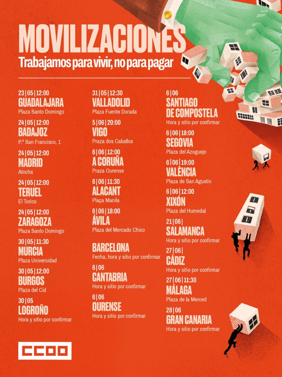 Comisiones Obreras tweet media