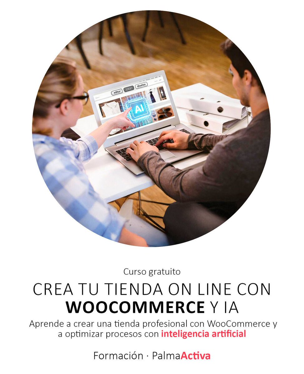 coomunicando's tweet photo. 🛒 ¿Quieres lanzar tu tienda online?

Con WooCommerce + IA puedes hacerlo realidad.

Curso gratuito @PalmaActiva:

✔️ Crea tu eCommerce paso a paso
✔️ Aprende a vender online
✔️ Mejora tu tienda con IA

📅 18 mayo – 15 junio
🕓 L, X, V 16:00–20:00

🔗 https://t.co/TcIla9SFIl https://t.co/wIRozZh8DT