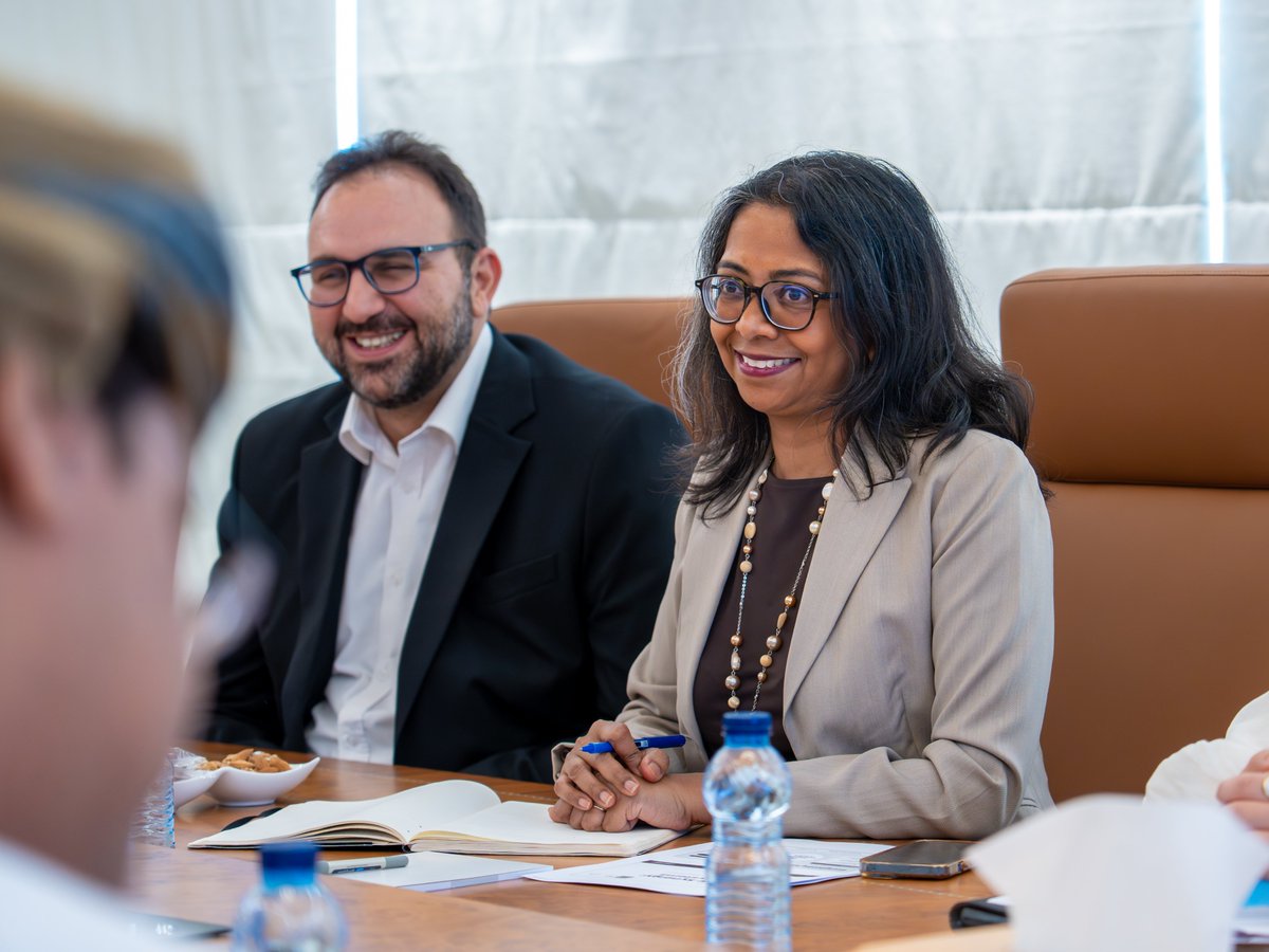 SumairaAzimC's tweet photo. It was my first visit to the @SPF_Oman beautiful new building but hopefully not the last! We are proud to partner with SPF as they develop a national Cash+ model that connects families to both financial support &amp; essential services aligned with #Oman Vision 2040.💙 #ForEveryChild https://t.co/ps9LuEdpVg