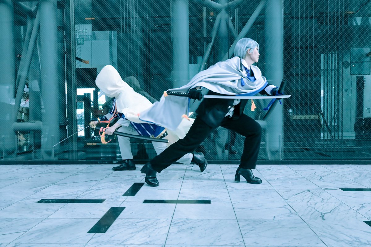 eringi0066's tweet photo. 【刀剣乱舞/伯仲】
⚠︎cosplay

共闘

No.158:ゆきみこ（@madeinyukimiko ）
No.95:えりんぎ

Photo:七嗣（@74_nanashi0629 ） https://t.co/FvVRG6QDnZ
