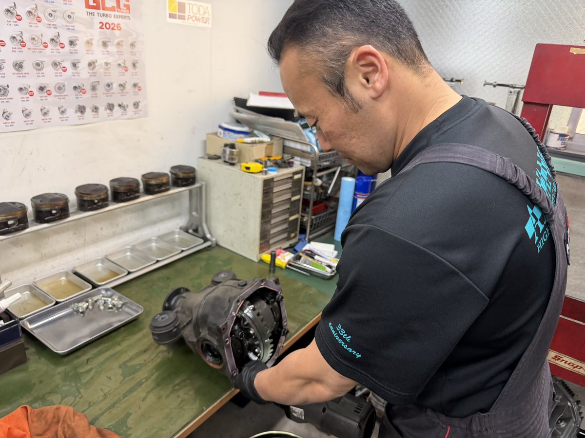LSDを組む為にご入庫いただいた、お客様のGR86。 本日午後、デフを