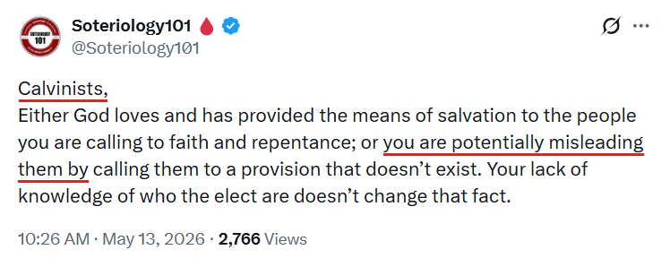 Ron Henzel, Emotional Support Calvinist ☕ tweet media