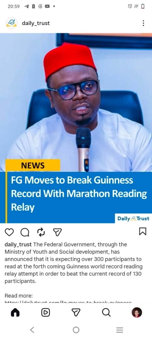 Federal Ministry of Youth Development, Nigeria tweet media
