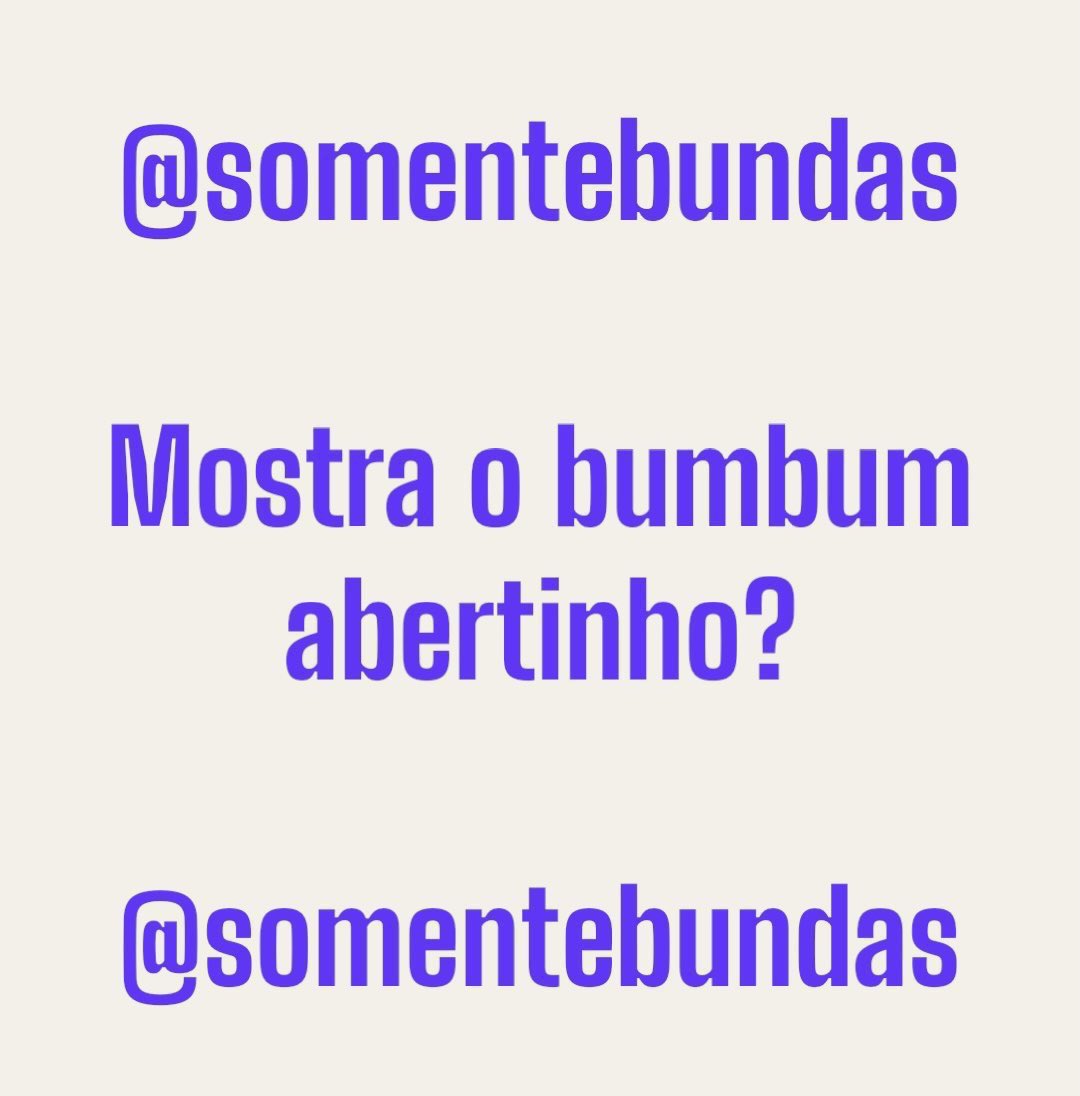Somente Bundas tweet media