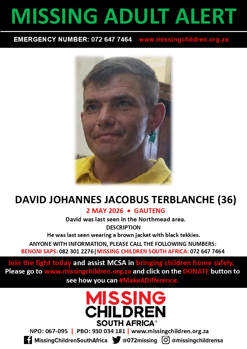 Missing Children SA tweet media