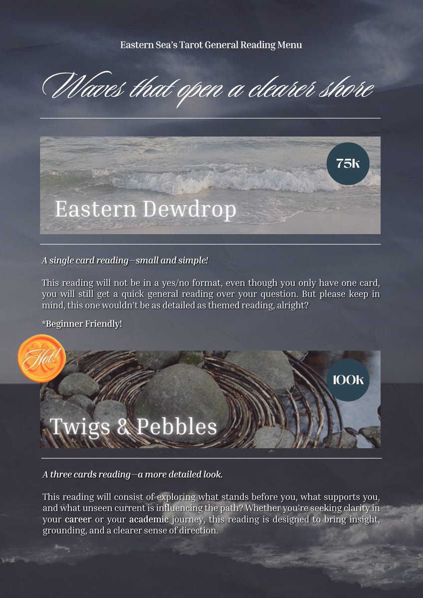 东海 • OPEN for Tarot & Birth Chart Readings! tweet media