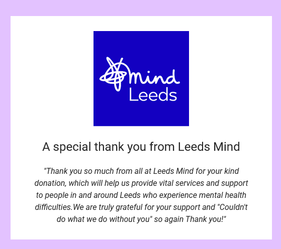 Roundhay6thForm's tweet photo. Following a recent charity event selling Roses at Valentines Roundhay Sixth Formers donated to £150 to @LeedsMind https://t.co/gvA0WGAknr