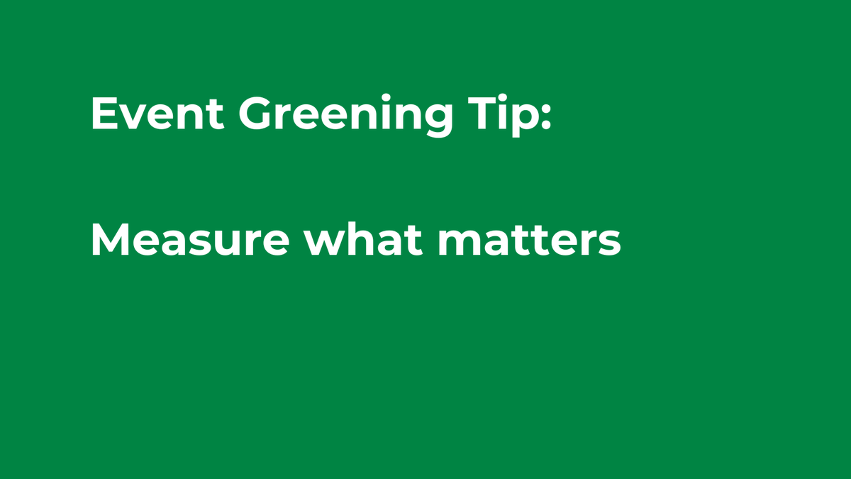 EventGreening's tweet photo. One of the biggest sustainability challenges in events?

Trying to improve impact without measuring it.

👉 Start by tracking a few key areas consistently — such as waste, energy, travel or supplier practices.

#EventGreening #SustainableEvents #EventPlanning https://t.co/ZSnvsOhUuA