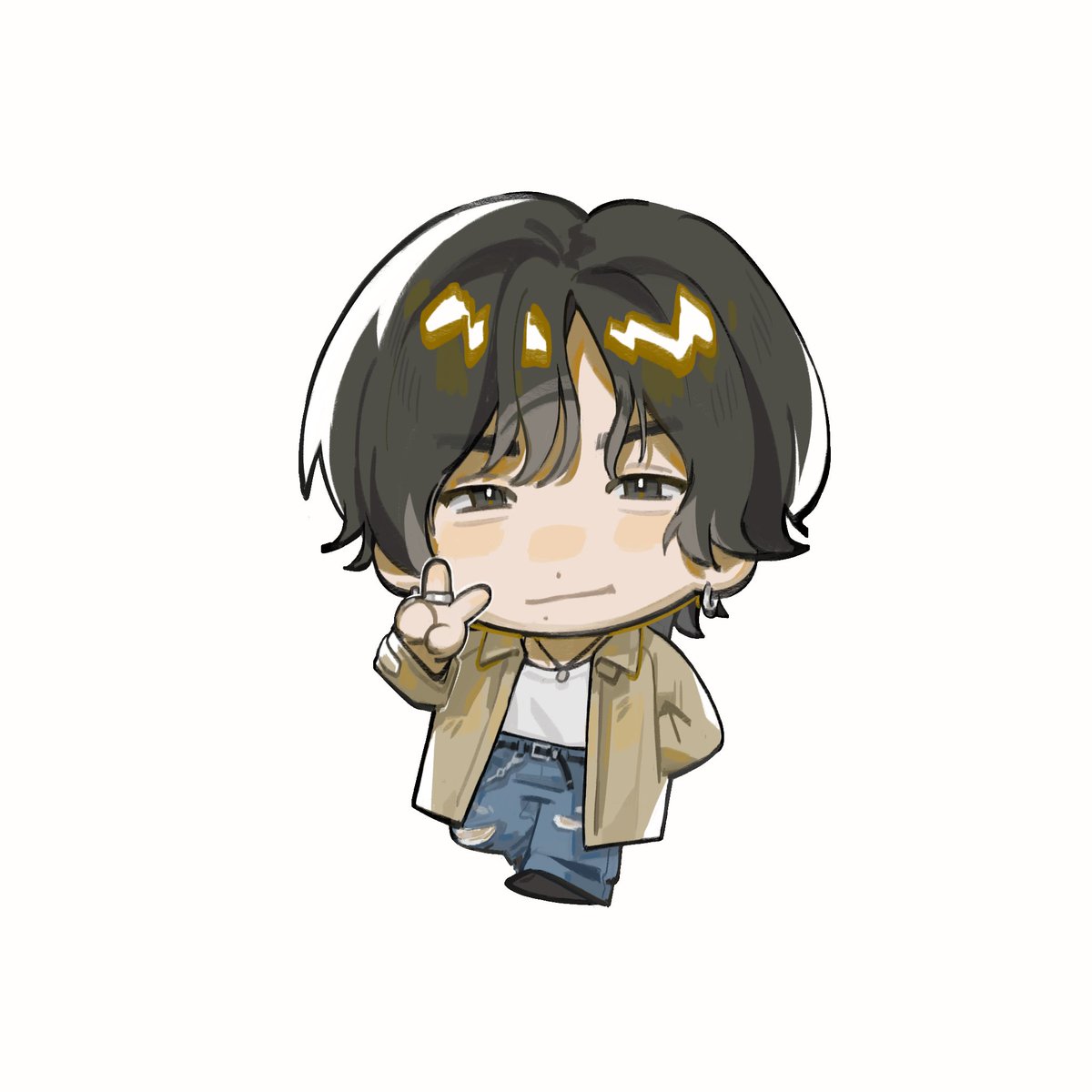 10969_tanuki's tweet photo. 拜托朋友帮我画了Enfants的各位
@Toriki11410 
我会印刷成贴纸带去香港oneman live🥺如果有人也去香港场想要的话可以dm我，我可以在live会场送给你（是免费的）（不是ff也可以） https://t.co/2XAYvtY7bb