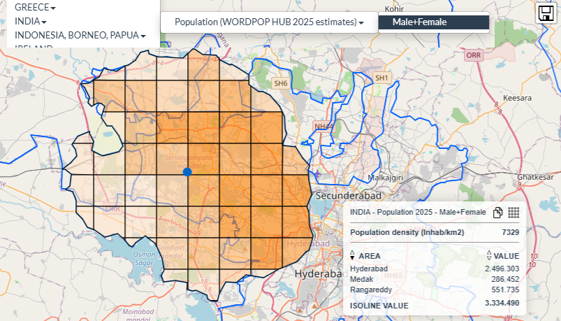 iso4app's tweet photo. #Iso4App expands its capabilities with a new thematic map that highlights catchment areas in #INDIA. #catchmentarea  #population #LocationIntelligence #SiteSelection #CatchmentAnalysis #PopulationAnalytics #GeospatialAnalytics #DriveTimeAnalysis #MarketAnalysis #RetailExpansion https://t.co/W5coJbzi5T