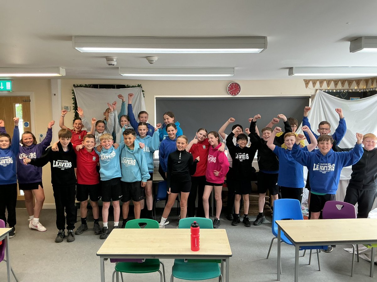 AuckleyY6's tweet photo. We are incredibly proud of our Year 6 children this SATs week. They have shown determination, resilience and a fantastic attitude every single day. All of their hard work and perseverance has truly shone through — well done, Year 6! 🌟 #SATsWeek #Year6 #ProudSchool https://t.co/4ZKKDUIcQq