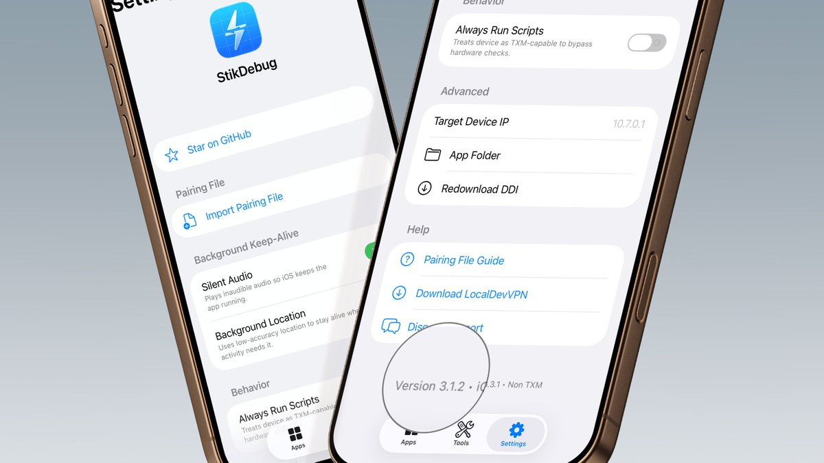senumy_ipa's tweet photo. 🆕 StikDebug Nightly Build v3.1.2 Released!

Test the latest #StikDebug features and improvements with the new nightly build 📱

📥 Download IPA: https://t.co/VZuCHehe1m

#iOS26 #IPA #Sideloading https://t.co/A7cUtDsuE3