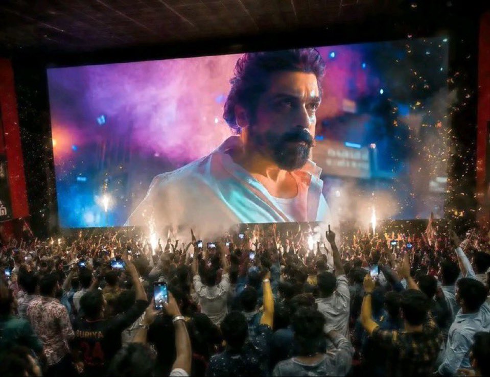 IM_SANJAY_7's tweet photo. #Karuppu worldwide release Tomorrow 🔥🔥 https://t.co/lWzThI11YR
