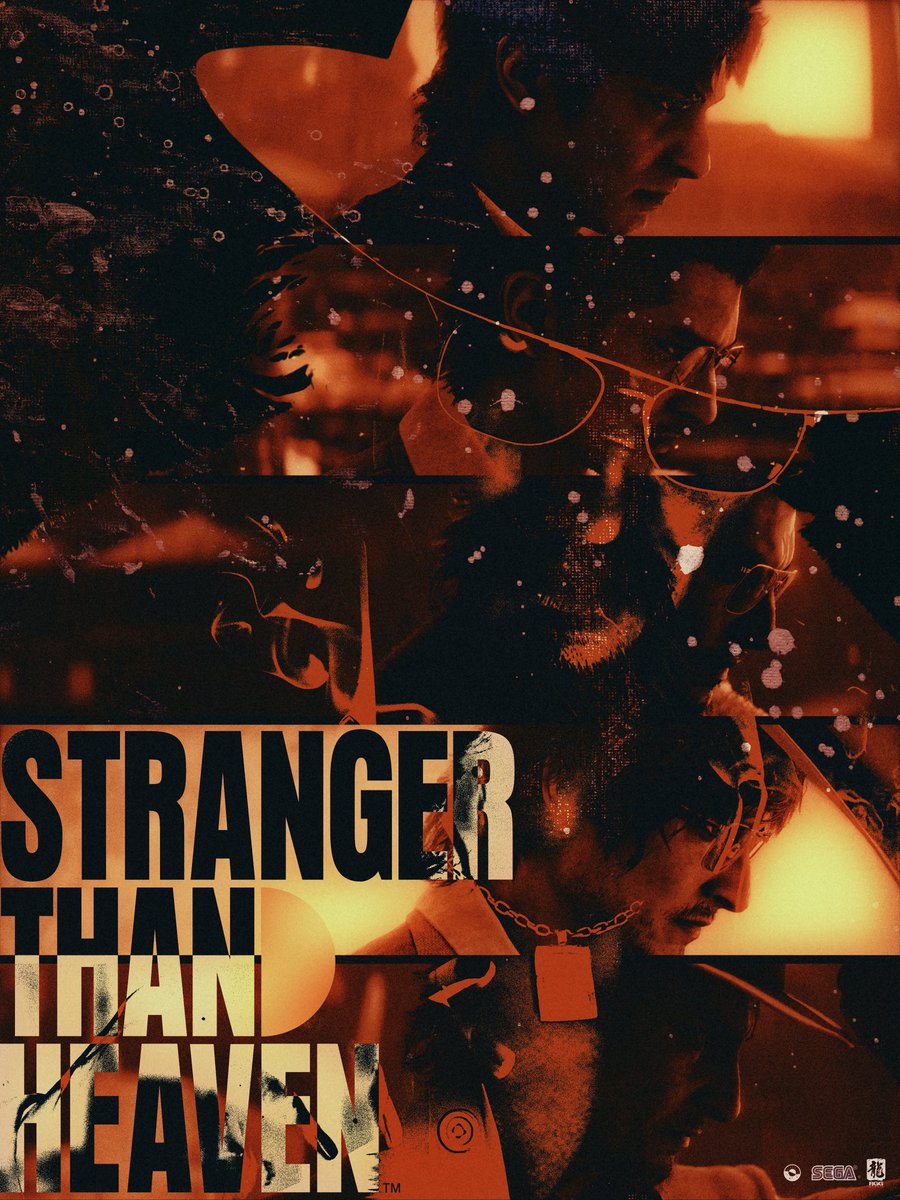 ArtByScnry's tweet photo. ⭐Tribute Poster — STRANGER THAN HEAVEN

#StrangerThanHeaven #RGGStudio #SEGA https://t.co/INUpIaMW2k
