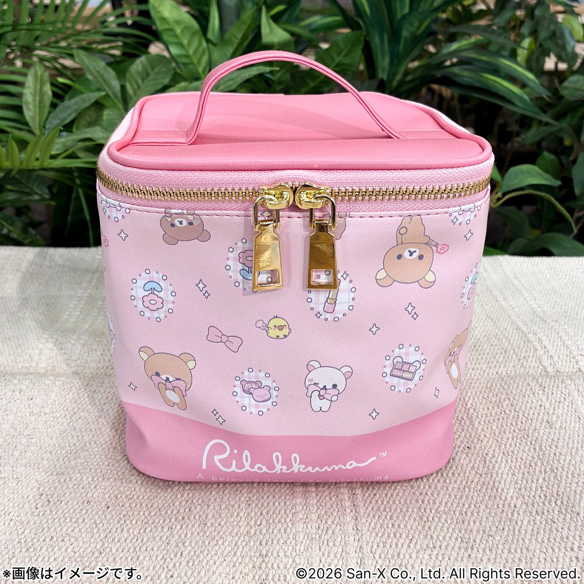 🍀#リラックマ 🍀 ＼バニティポーチが当たるチャンス📢／ たっぷり入る