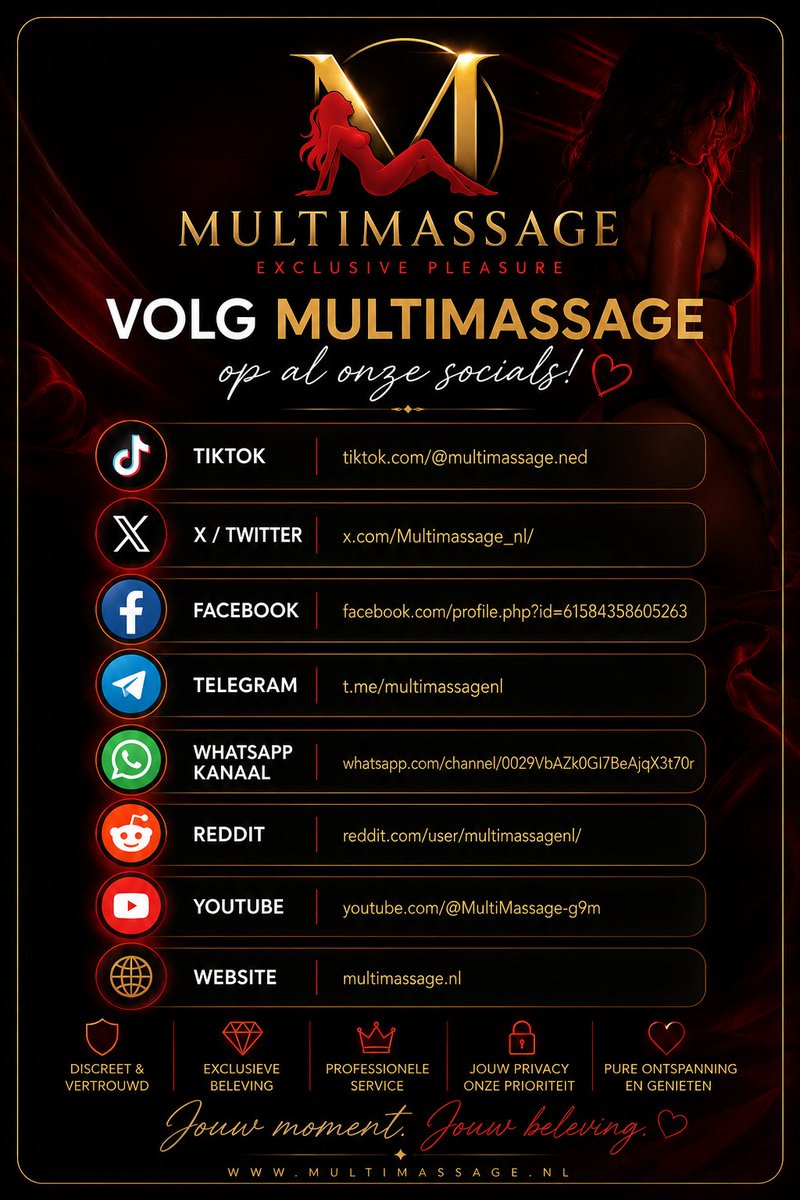 Multimassage & More - Nederland tweet media