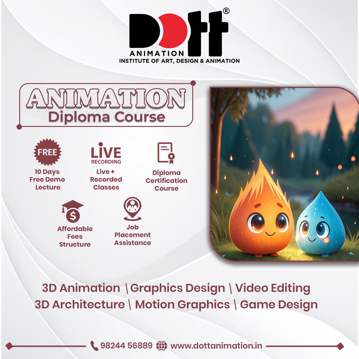 DottAnimation's tweet photo. Animation Diploma Course in Rajkot | Dott Animatio..For more info visit...https://t.co/C95PC9I1Nx https://t.co/yQgRChvT42