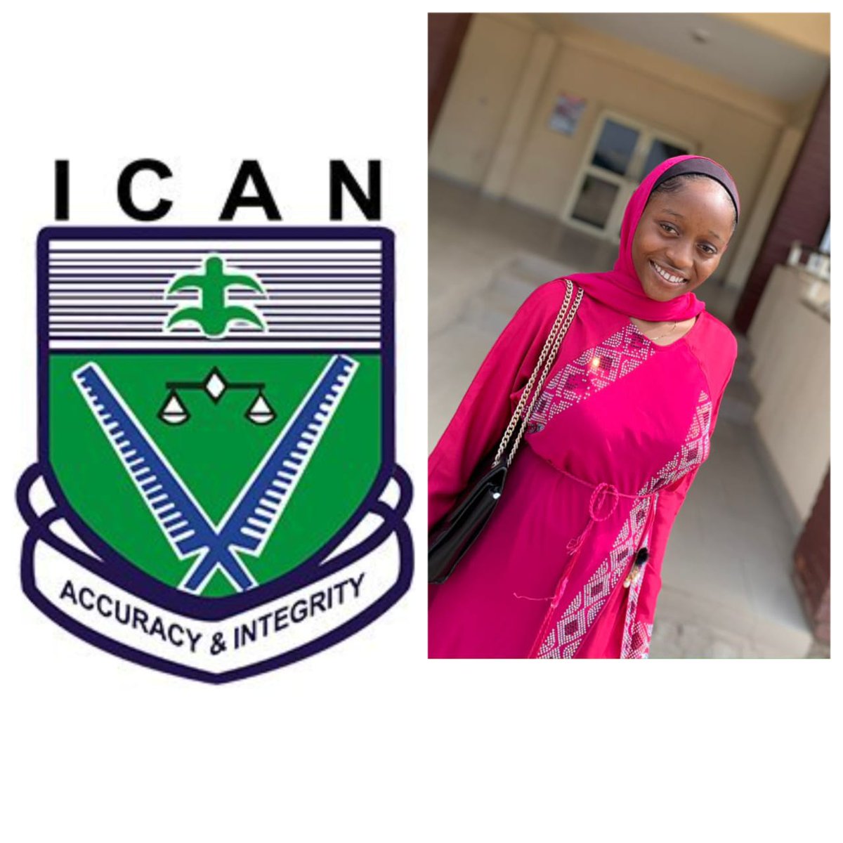 cuabng's tweet photo. Crescent University alumna tops ICAN exams

A first class graduate of Crescent University, Abeokuta, Rofeeqoh Adeyinka Odunmbaku, has emerged as top performer in the just released November 2025 Diet of the professional examinations of the Institute of Chartered Accountant of Nigeria (ICAN). 

Odunmbaku emerged as second overall best out of over 2,000 candidates that undertook the prestigious examinations. 

Head of Department of Accounting, Crescent University, Prof. Tunji Siyanbola broke the news to the Vice Chancellor, Prof. Ibraheem Gbajabiamila while also presenting the invitation letter of induction by ICAN. 

A letter of invitation to induction ceremony of May, 2026, signed by Deputy Director, Membership Affairs, ICAN, Shakiru Akanni Balogun, FCA under the title "Prize Winners of the Institute's Professional Examinations-November 2025 Diet" was addressed to Odunmbaku as follows:

"The Membership Affairs Committee, on behalf of the Council, wishes to congratulate you as one of the prize winners in the November 2025 Diet of the Institute's professional examinations. 

"You are hereby invited to the Induction Ceremony for newly admitted members of the Institute during which your prize will be presented to you"

In a chat, Odunmbaku attributed her success to Crescent University. In her words, " Crescent University contributed greatly to my success academically and morally. The university provided an environment that encouraged excellence, discipline and continuous learning. The support and encouragement from lecturers, mentors and colleagues also played an important role in my journey ", she commented. 

According to her, "the journey was not completely smooth. I wrote the skills level three times before succeeding. I saw failure as a stepping stone which taught me resilience, patience and consistency".

In a related development, a lecturer of the Department of Accounting of Crescent University, Dr Abdulfatah Nurudeen, has also become an associate chartered member of ICAN. He was inducted along with Odunmbaku at the ceremony held between 12th and 13th May, 2026 in Lagos. 

It is recalled that the duo of Ibrahim Gafar Olatunji and Rofiat Olaleye of the same department had performed excellently in the earlier Diet of the 2025 ICAN professional examinations. 

The vice chancellor lauded Crescent University Department of Accounting for consistently producing qualified chartered accountants in its two decades of existence.

Crescent University... Breeding Upright Achievers 

#cuabng #icanprizewinner #nacoscuab #crescentuniversityabeokuta #ican