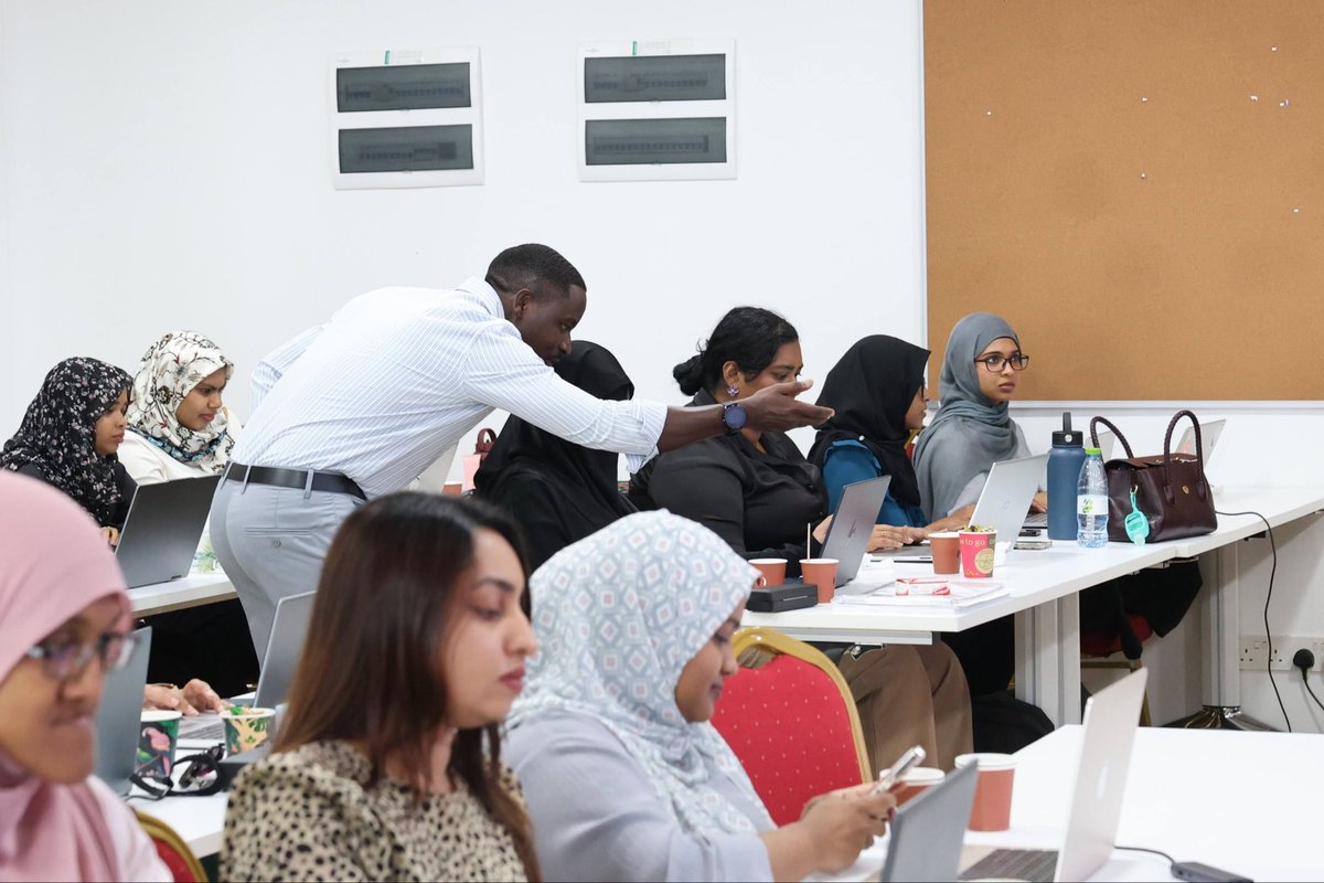 FPAMaldives's tweet photo. A 5-day capacity-building training on R programming for strengthening Domestic Violence (DV) and Gender-Based Violence (GBV) data analysis was conducted from 10–14 May 2026 in collaboration with @UNDPMaldives. The objective of the training was to strengthen the analytical capacity of staff from FPA and its partner agencies: @MoHmv , @PoliceMv , and @statsmaldives , to generate statistical insights from DV/GBV administrative datasets.