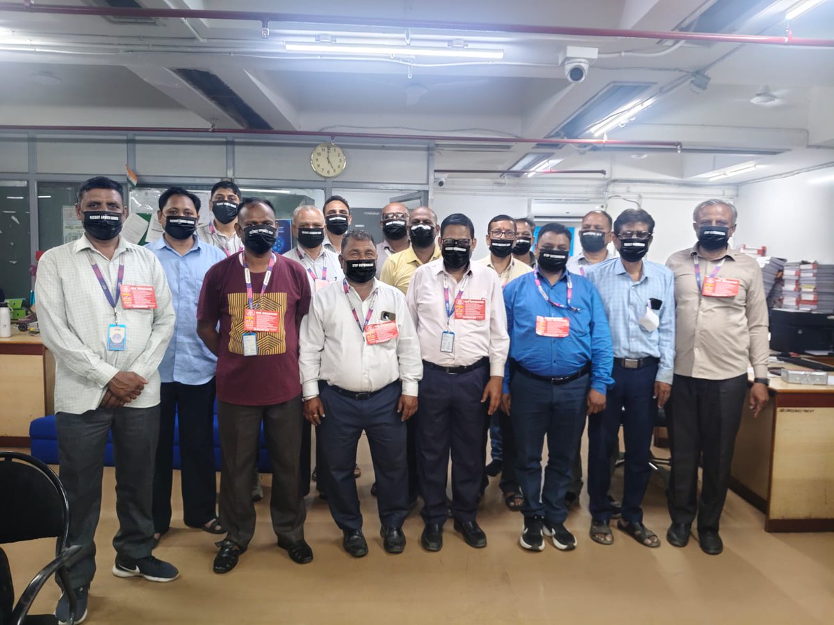 niteshparmar83's tweet photo. #JusticeforSBIemployees
@CLCMOLE 
@ncbeofficial @LChandrase57170 https://t.co/MadMcVCUrL