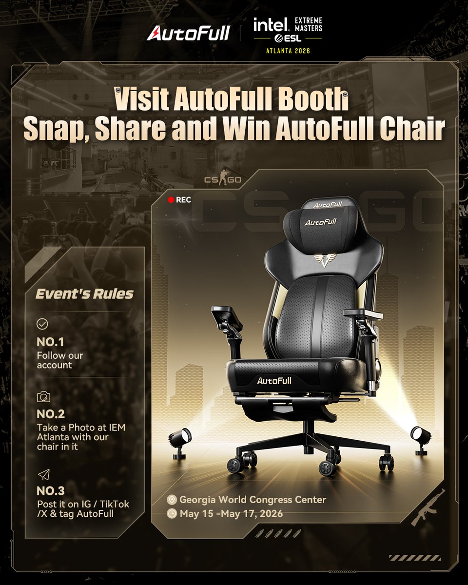 AutoFull Gaming Chair tweet media