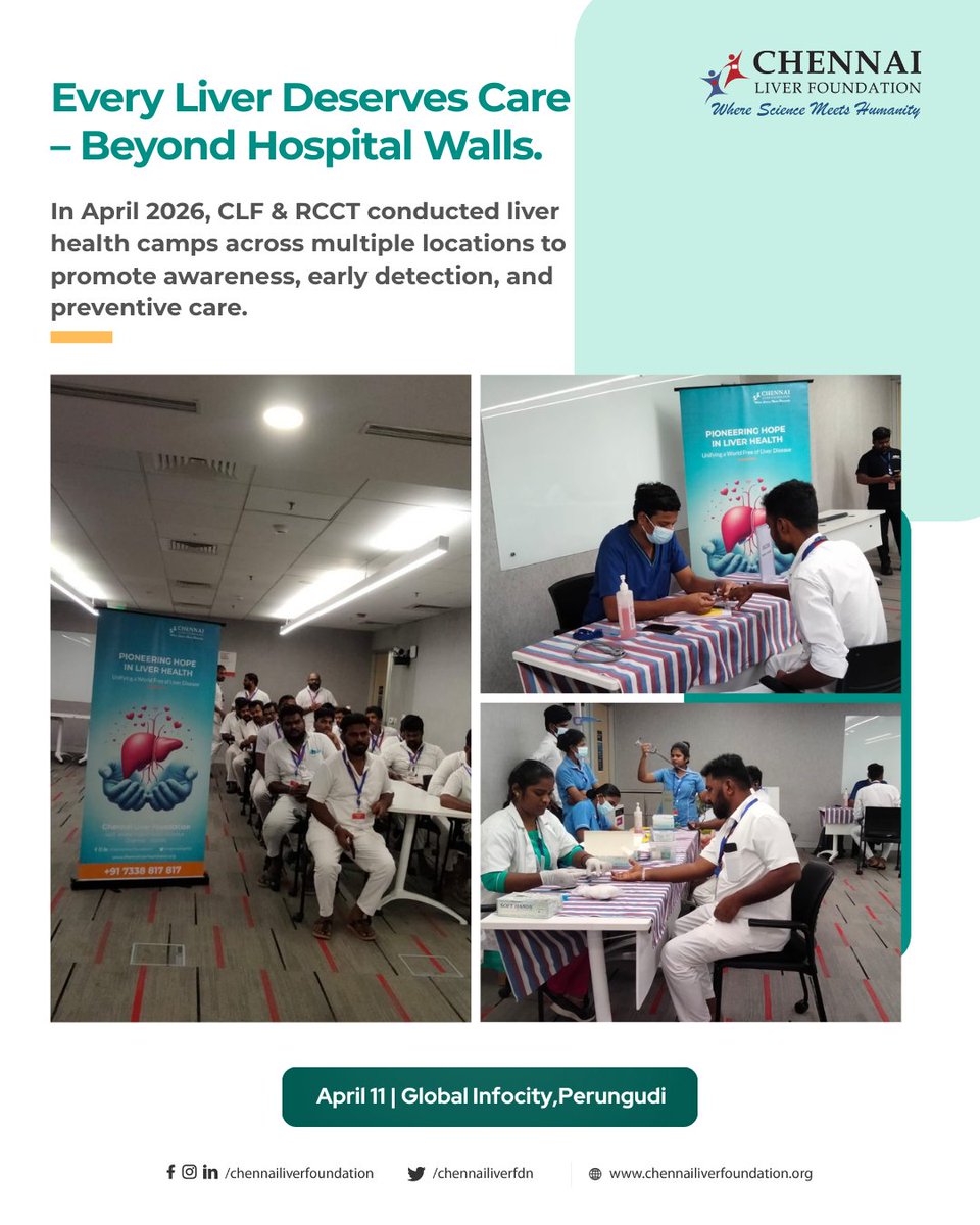 Chennai Liver Foundation tweet media
