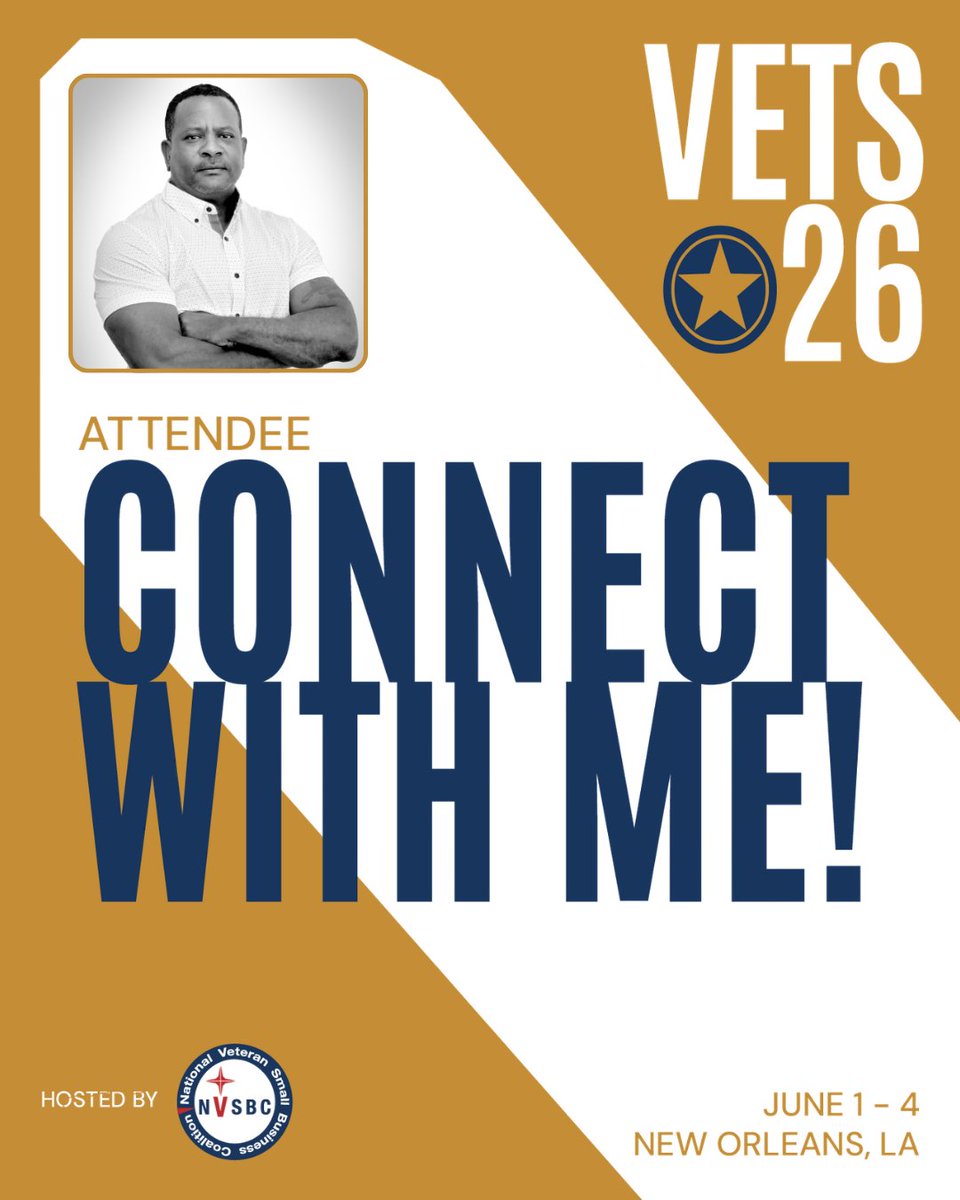 brennsys's tweet photo. Our President &amp; CEO, Larry Aldrich, will be attending the VETS26 Conference where veteran-owned businesses and industry partners come together and create new opportunities in the GovCon space. 

If you’re attending, come say hi!

#VETS26 #BrennSys #GovConMarketing #SDVOSB https://t.co/RMBLmyvfe4