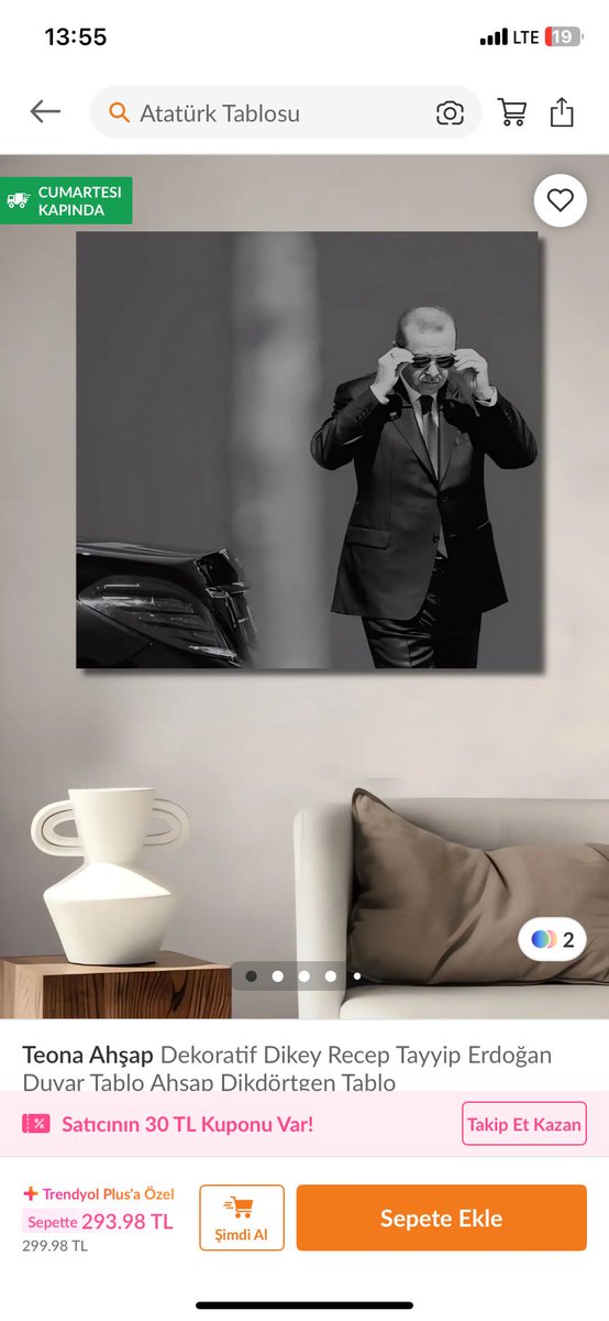 krttssss's tweet photo. Evime tablo ararken trendyolda karşıma çıkan şey:’) daha acısı da bunu hür iradesiyle alan insanlar gerçekten varlar ve aramızdalar arkdşlr https://t.co/907AeMgtnF