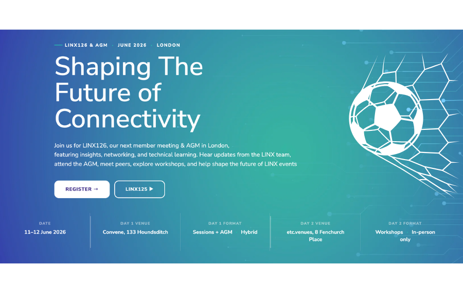 London Internet Exchange (LINX) tweet media