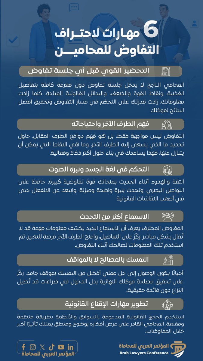 مؤتمر المحاماة tweet media