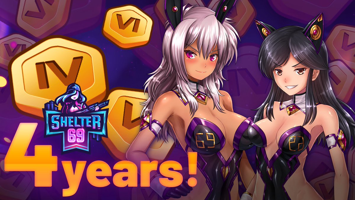 JntGames's tweet photo. Today marks a very special moment for all of us - Shelter 69 is officially celebrating its 4th anniversary. 🎂
Thank you for your support, your passion, your feedback, your memes, your theories, and for spending your time with our little bunker all these years! 💕

Let's celebrate together!
Steam: https://t.co/sLNrKmYs1I
Nutaku: https://t.co/svh1KUBqfi