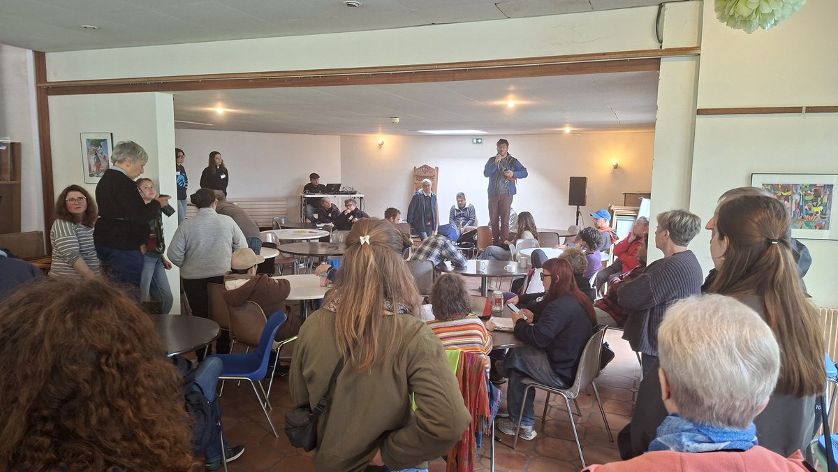 ATD_Europe's tweet photo. The @ATD4thWorld Festival "Days Building Tomorrow" started today at the ATD International Centre near Paris in @valdoise.
From today to Sunday 400 visitors will debate #SocialJustice and #EnvironmentalJustice issues with the lens of the people stuck in #Poverty and #SocialExclusion in Europe.
#DaysToBuild #EndPoverty #LeaveNoOneBehind @ATDIntPresident @ico17president @ATDQM @ATDQMInt @AtdYouth