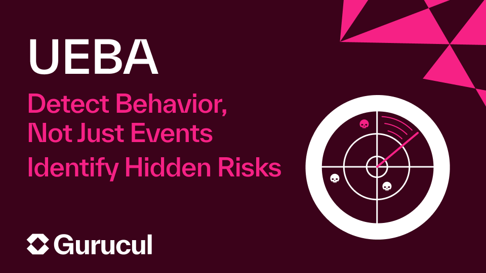 Gurucul's tweet photo. Advanced threats often use legitimate access, making them hard to detect. Gurucul UEBA identifies risk through:

• Behavior monitoring
• Anomaly detection
• Risk scoring
• Workflow integration

Learn more: https://t.co/fUQvkpyExI 

#UEBA #CyberSecurity https://t.co/vYXASaztpx