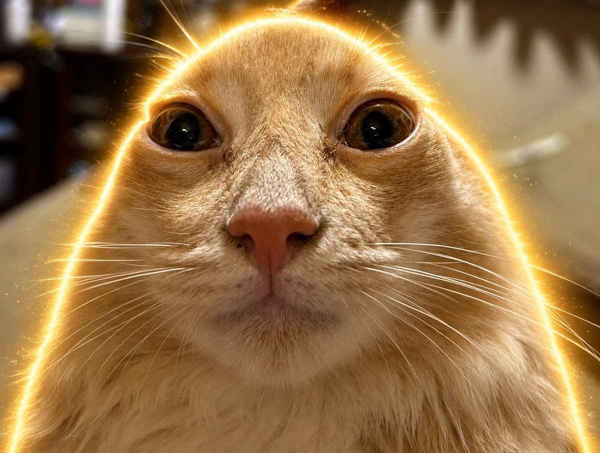 SaxOnchain's tweet photo. So Japanese X is having a competition to find the funniest memeable cat, over 5 million views! And the winner by far is "CHABU (ちゃぶ) with over 800k views! His hilarious face is being memed everywhere, check it out https://t.co/HzWkvroUXq