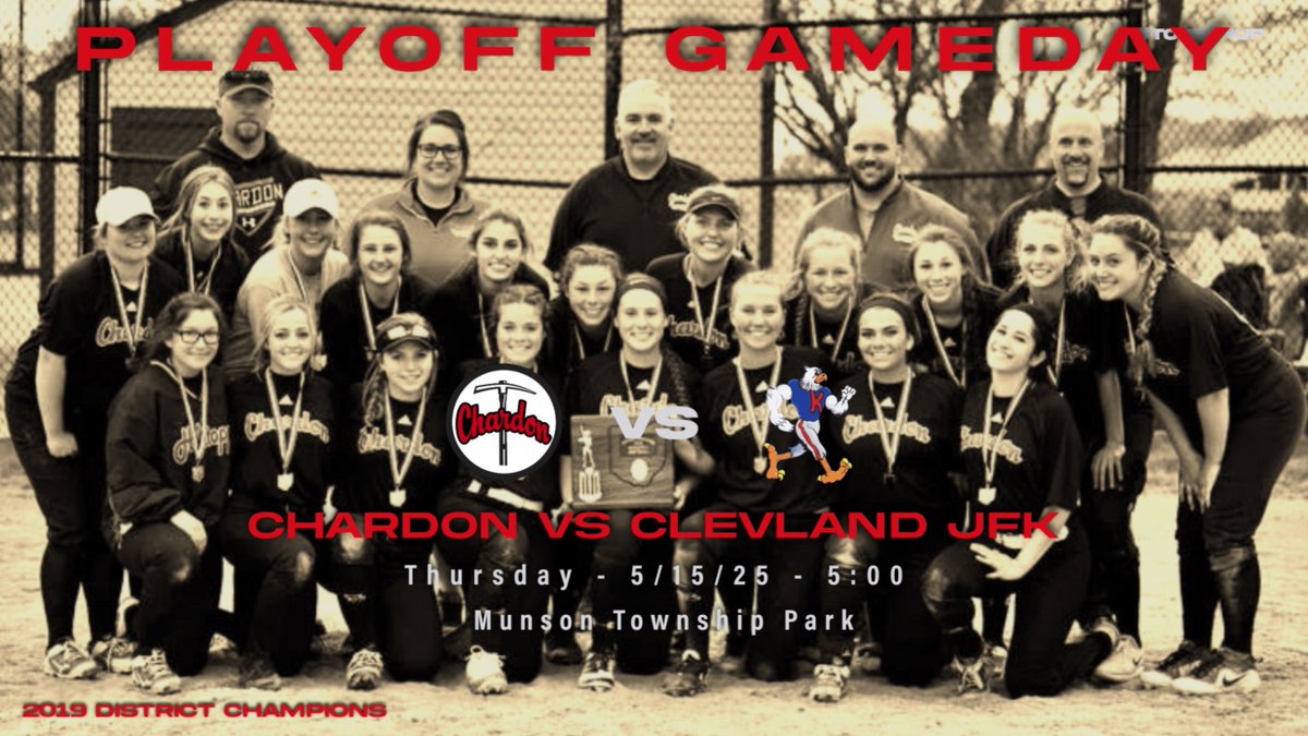 Chardon High School Softball tweet media