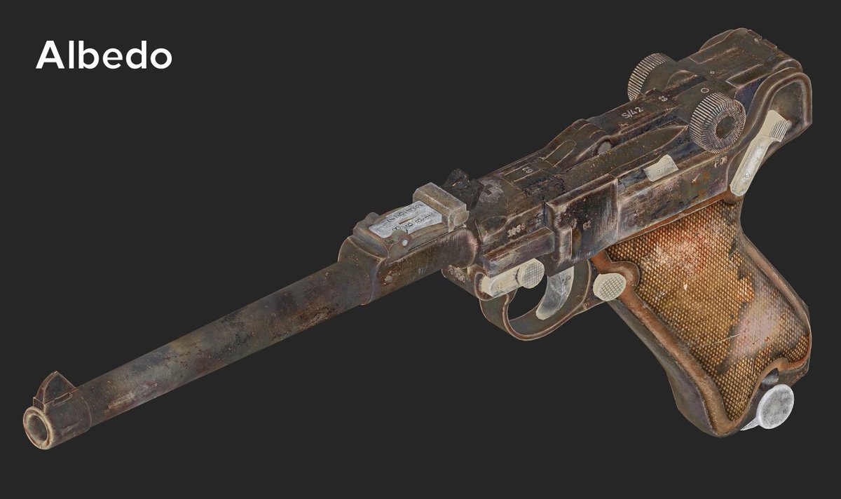 DucknologyQ's tweet photo. @HappyMellon This spectacular example by @FrBulix is another showcase of how a good colour map can carry an asset https://t.co/hlYvXAixfy