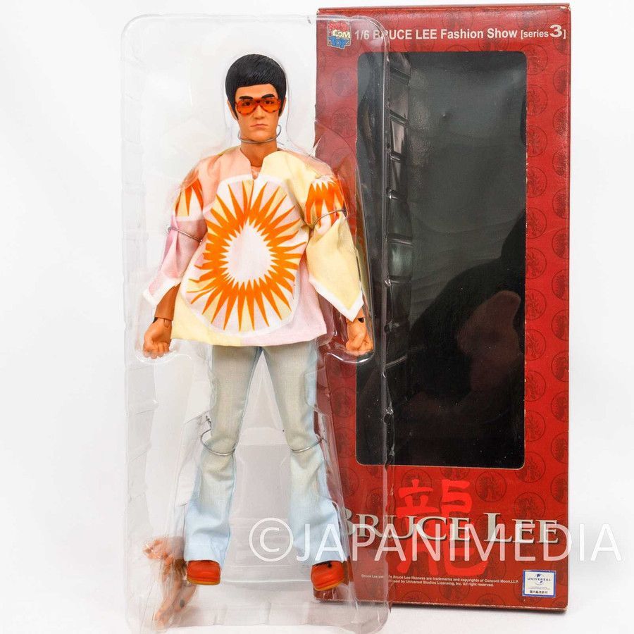 Hard to find figure! Bruce Lee 1/6 Fashion Show hipple shirts
