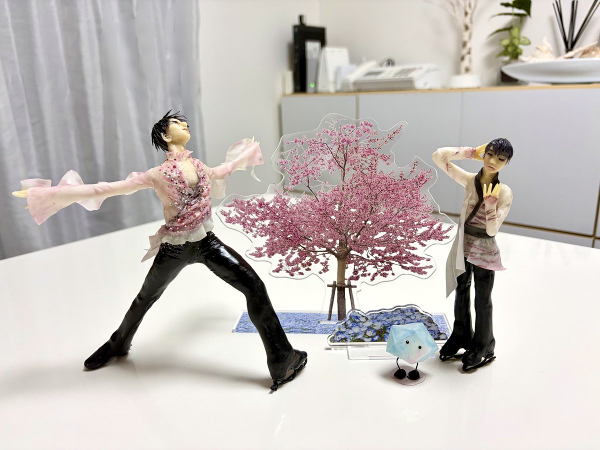 我が家にも🌸春がキター🥰💕💞 可愛すぎるぅ〜🌸🌸🌸💗 #ゆづ桜