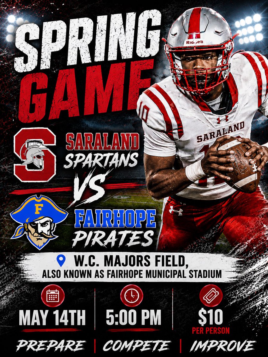 JamisonERoberts's tweet photo. 🚨Attn: College Coaches - Come see my teammates tonight. Information is below. See @coach_booju (Saraland High School College Liaison) for more information. #GoSpartans #LND26 https://t.co/NQ55JojfNN